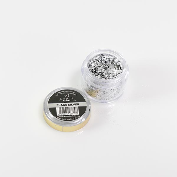 Flake
  Silver Latin Nails