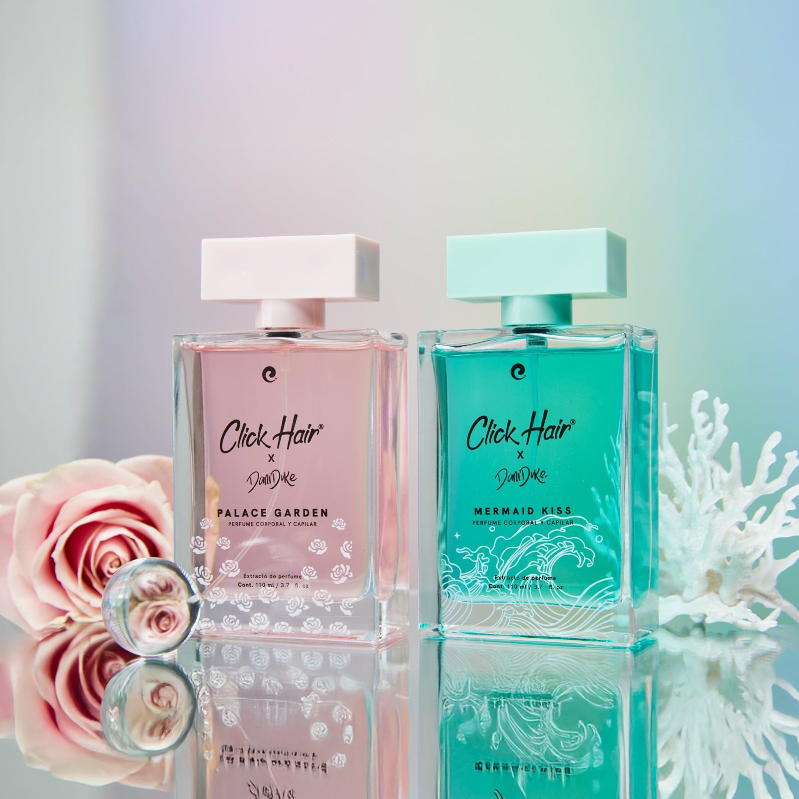 PERFUME CAPILAR Y CORPORAL DE LUJO X DANI DUKE Dúo Diosa Dani Duke