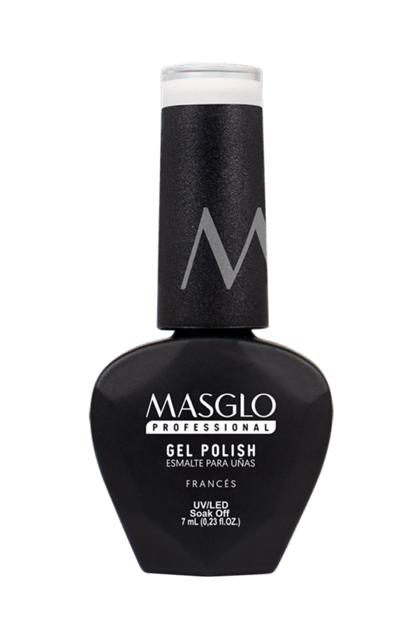 Frances - Esmalte Semipermanente Masglo Professional Gel
Polish 7 Ml Traslúcido - Gama Rosado