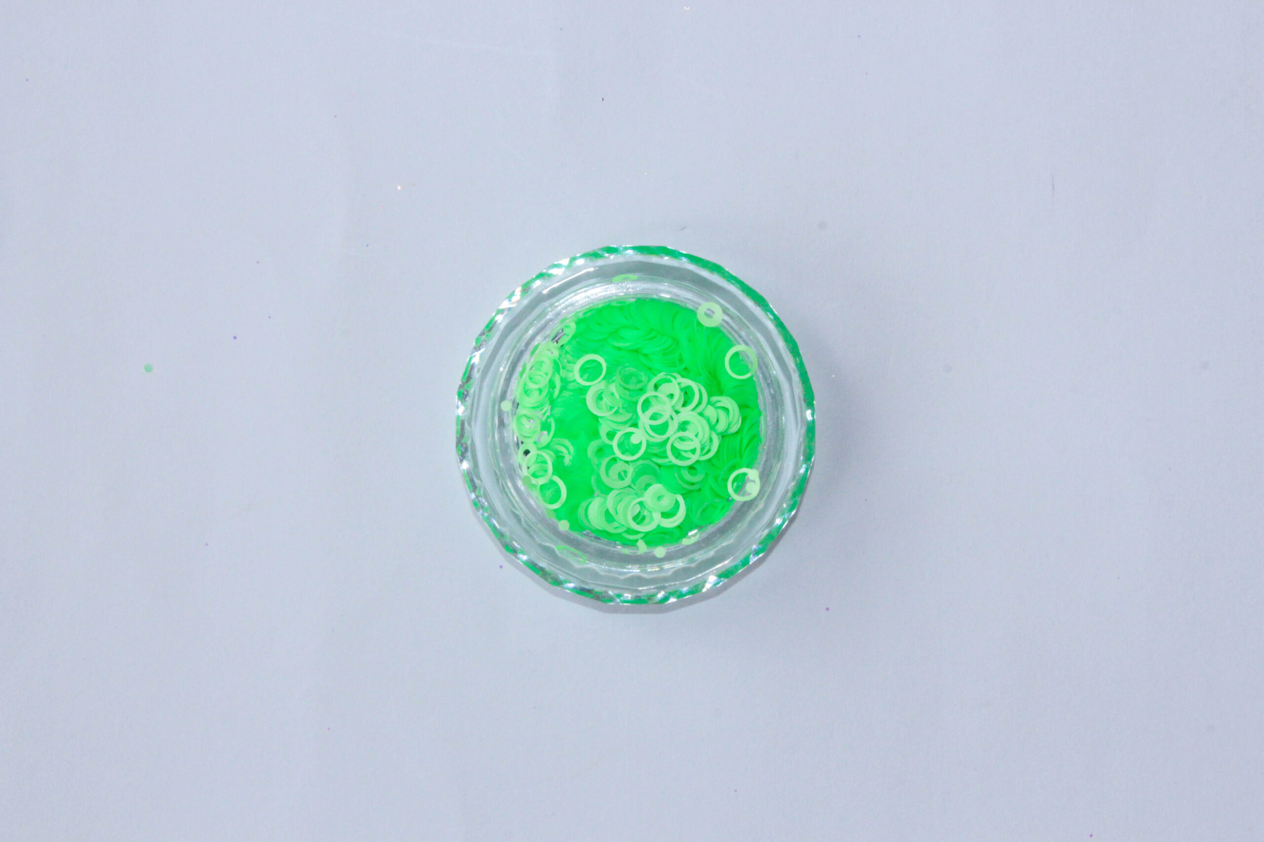 Gema Para Decoración De Uñas Verde 7 Ref G14 Du Colombia