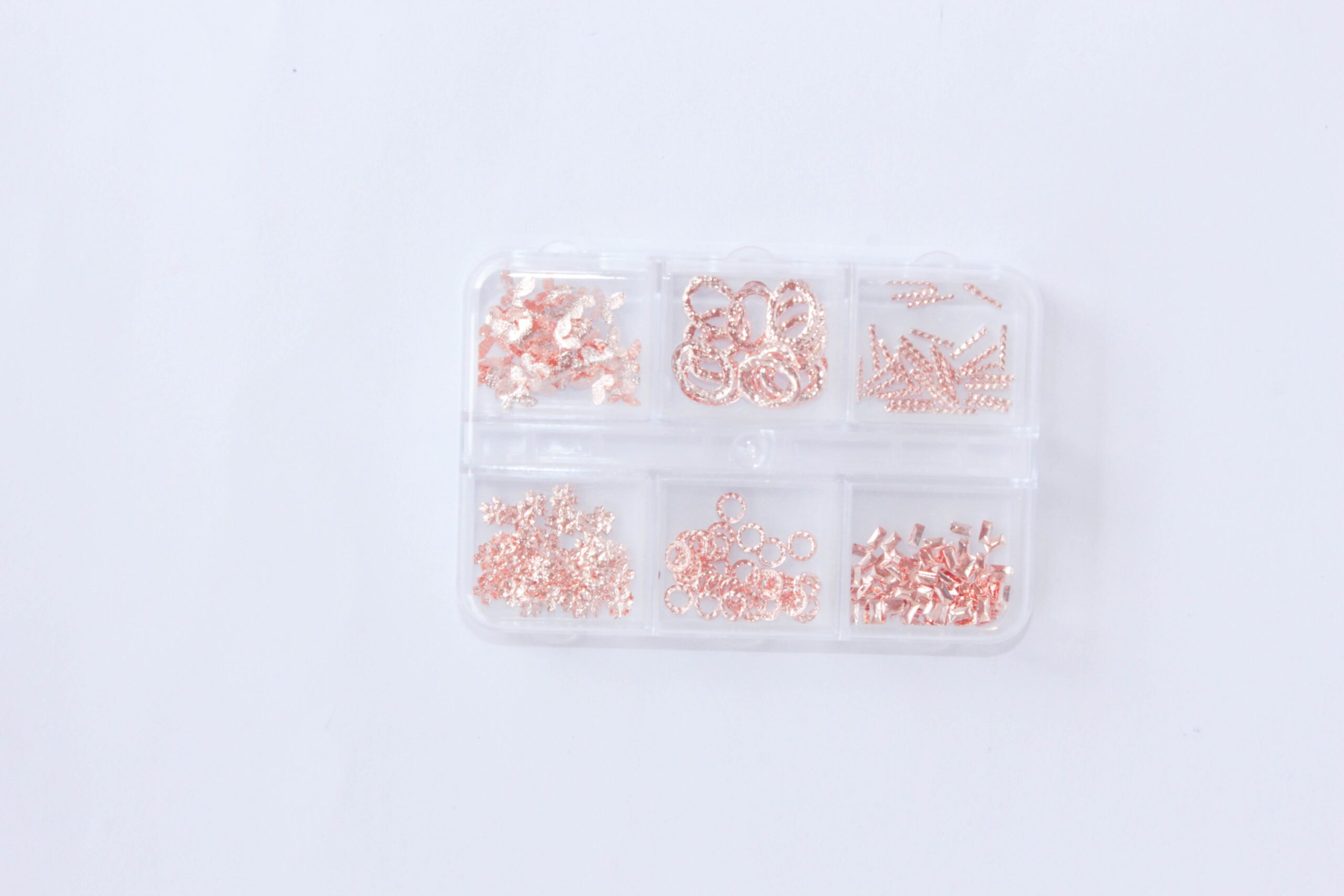 Gema Para Decoración De Uñas - Oro Rosa Ref Gec2605 Du Colombia