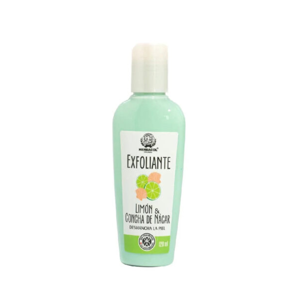 EXFOLIANTE DE LIMÓN Y CONCHA DE NÁCAR
