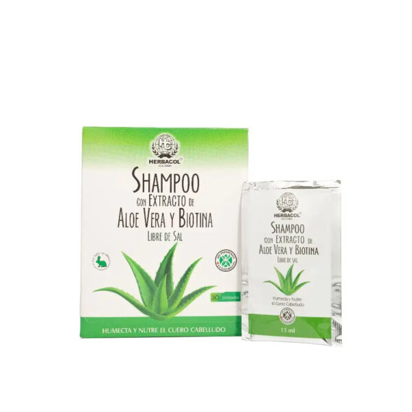 SHAMPOO ALOE VERA Y BIOTINA - Image 2