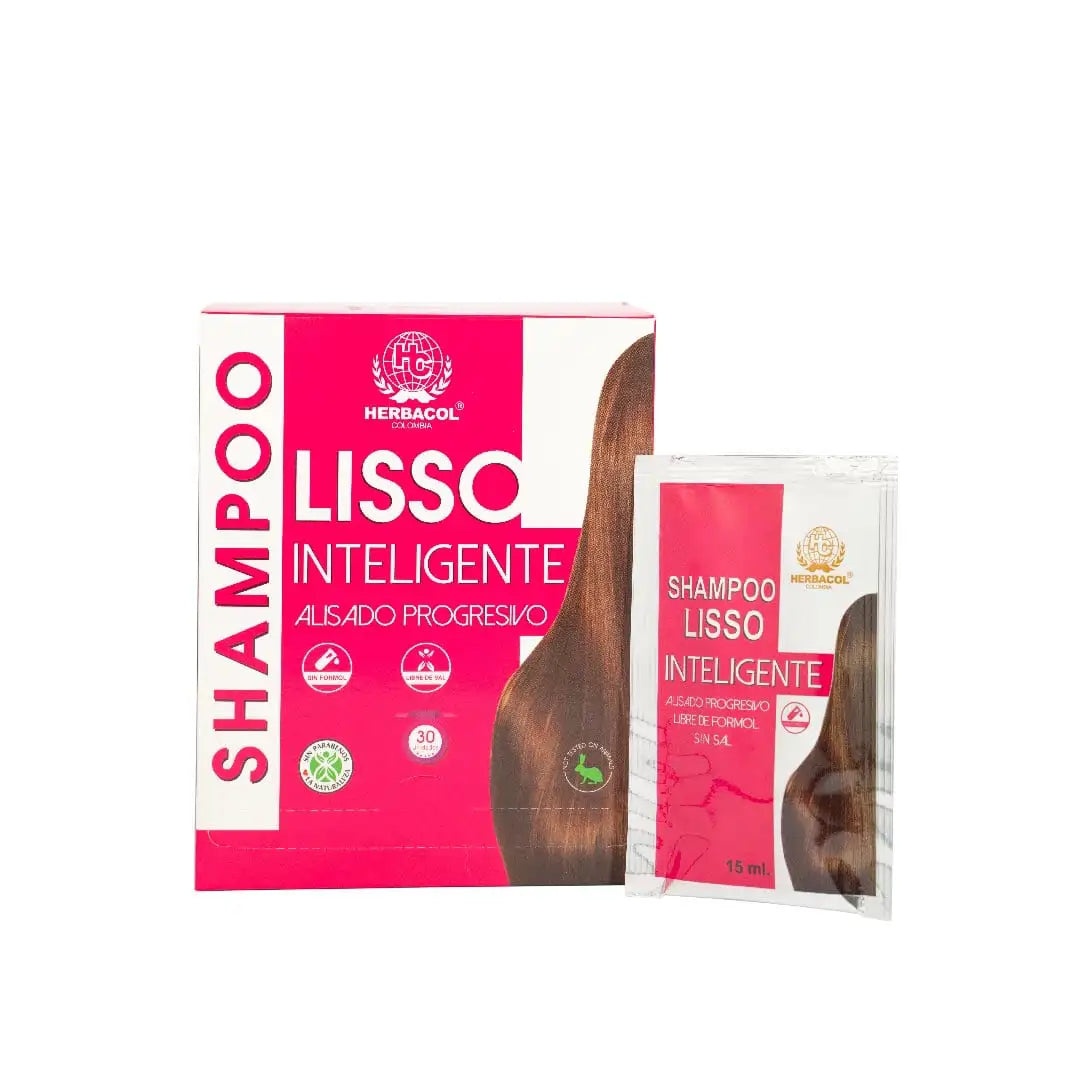 Shampoo Lisso Inteligente Herbacol Sachet X15 Ml C/U - Image 2