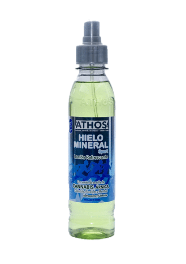 Hielo Mineral Athos Sport Con Aceite De Semilla De
Cannabis X120 Ml Athos - Image 2