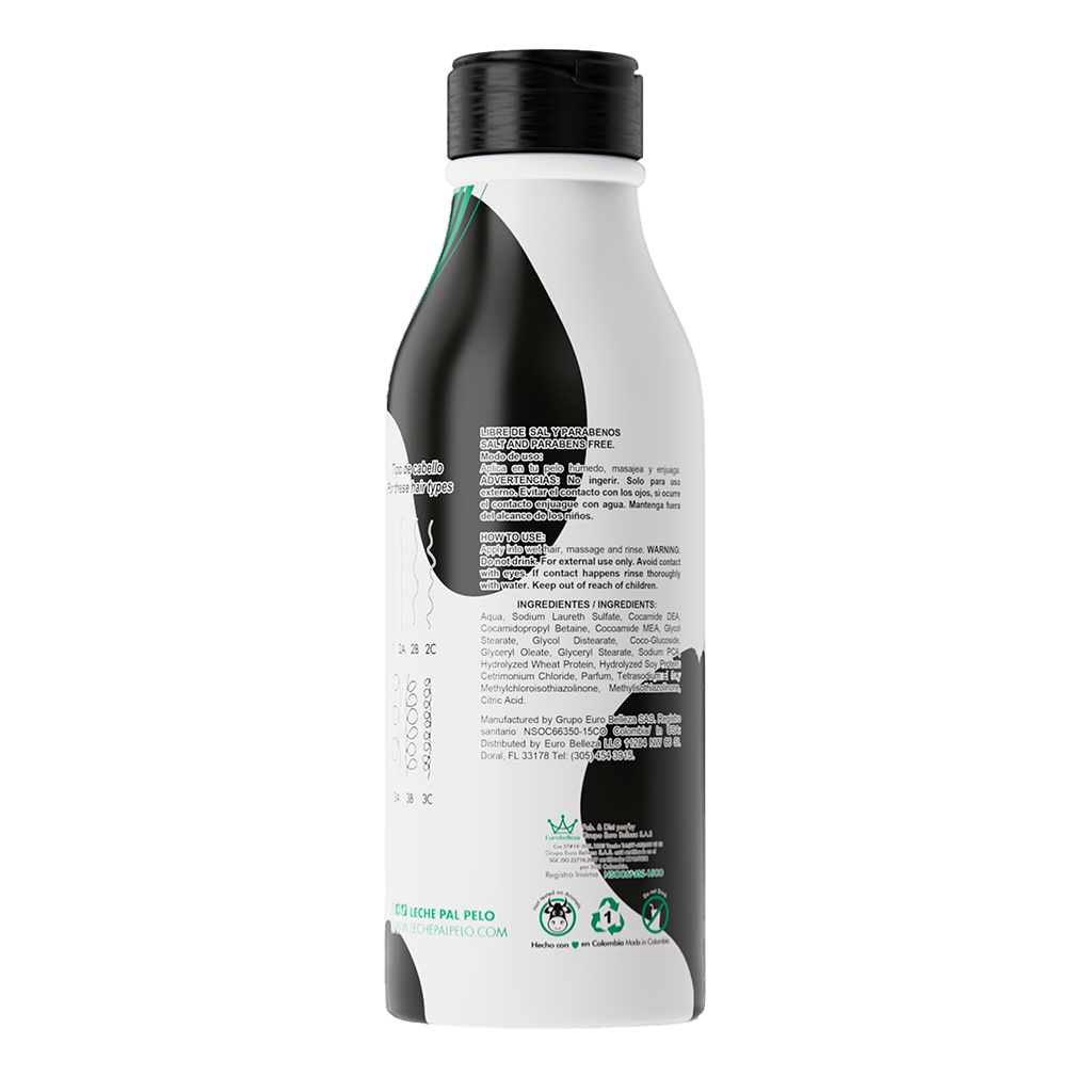 Shampoo Tradicional X250 Ml Leche Pal Pelo - Image 4