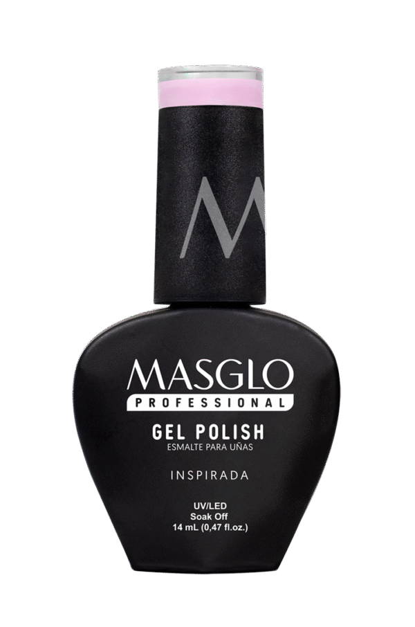 Inspirada - Esmalte Semipermanente Masglo Professional Gel
Polish 14 Ml Perlado - Gama Rosado