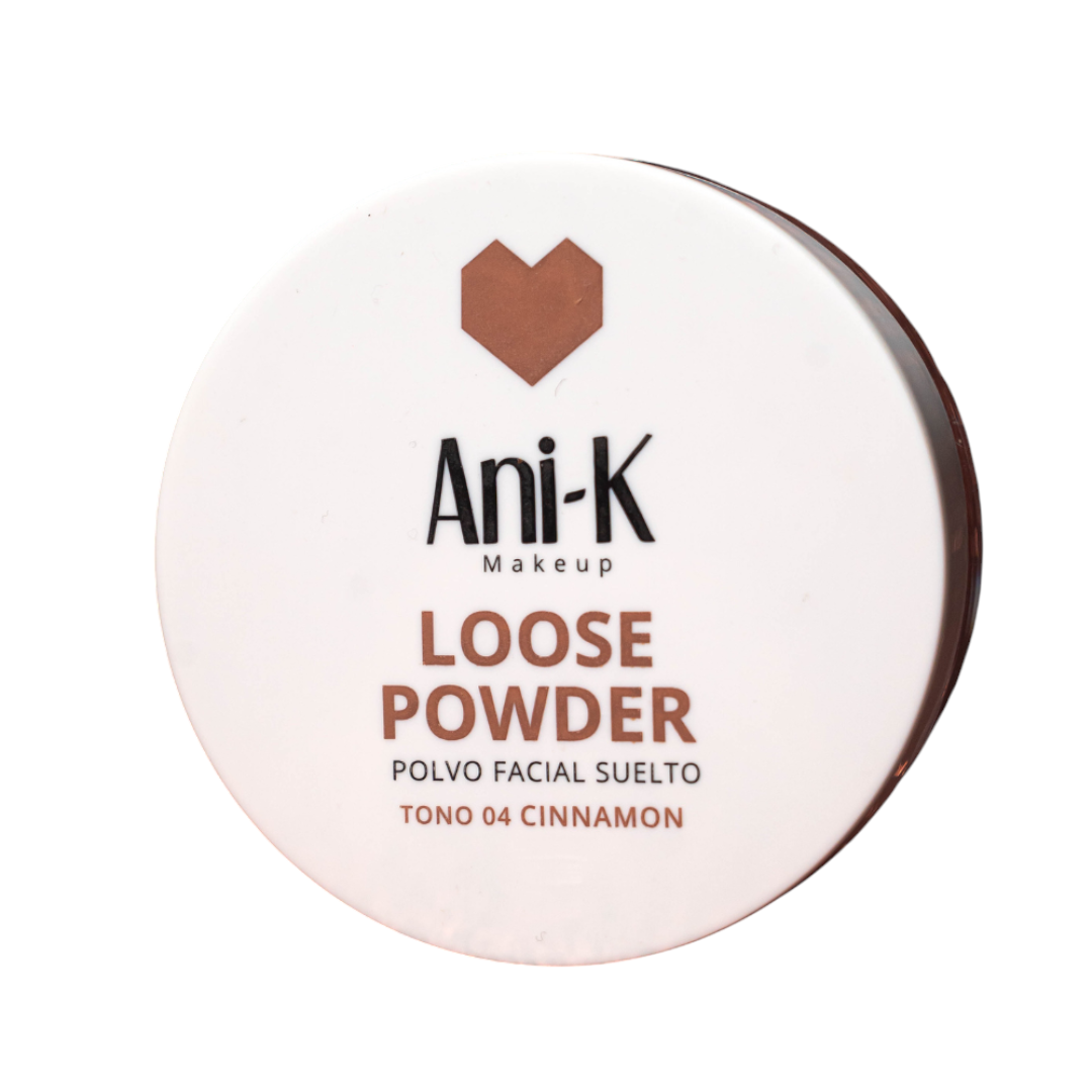 Polvo Suelto 04 Cinnamon X18 Gr Ani-K Makeup