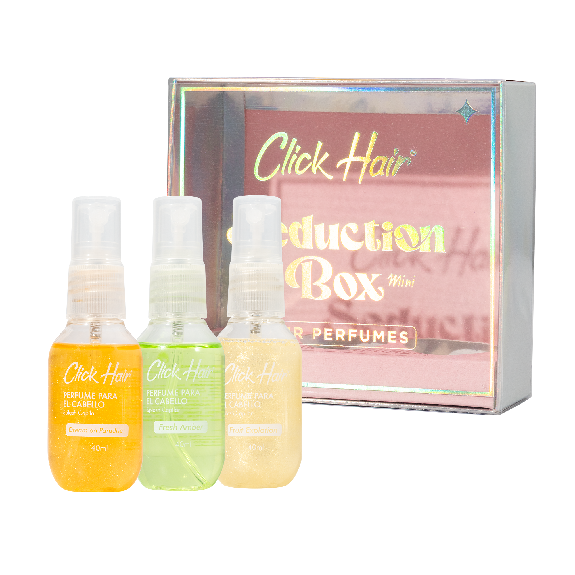 Kits
  Perfumes Minis – Mix Click Hair