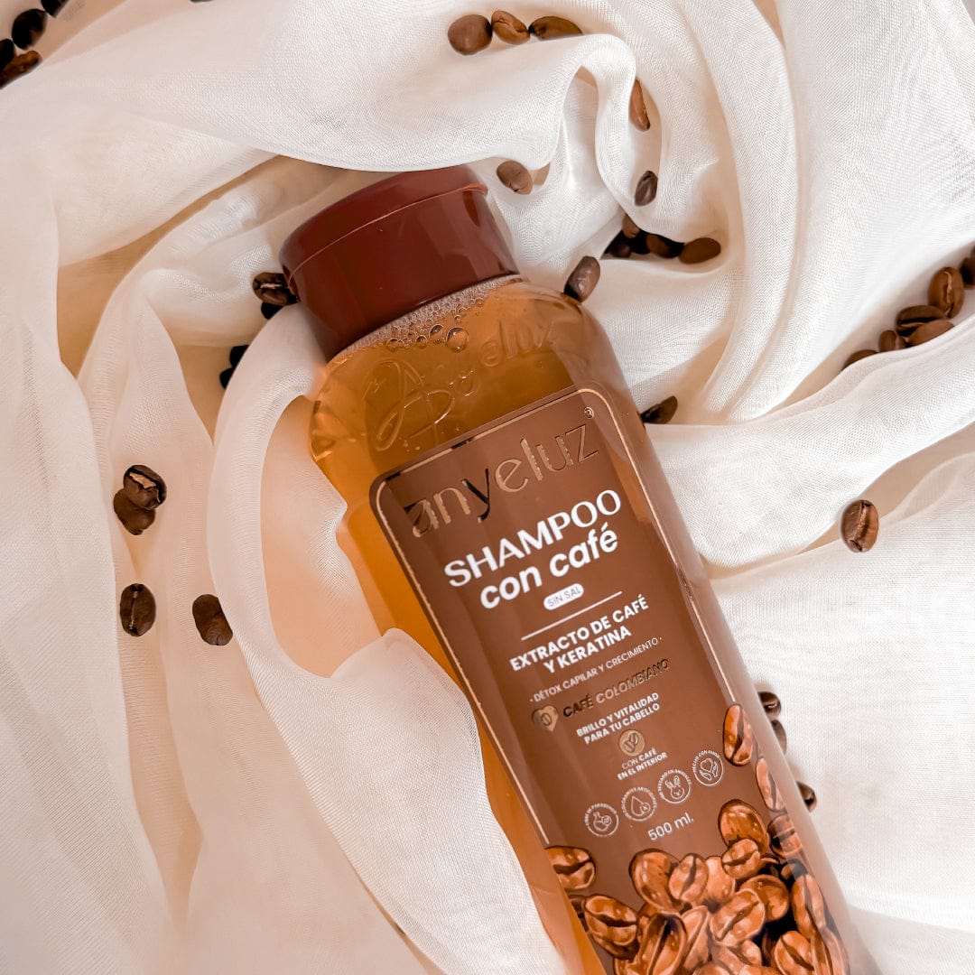 Shampoo Con Café Anyeluz X500 Ml - Image 5