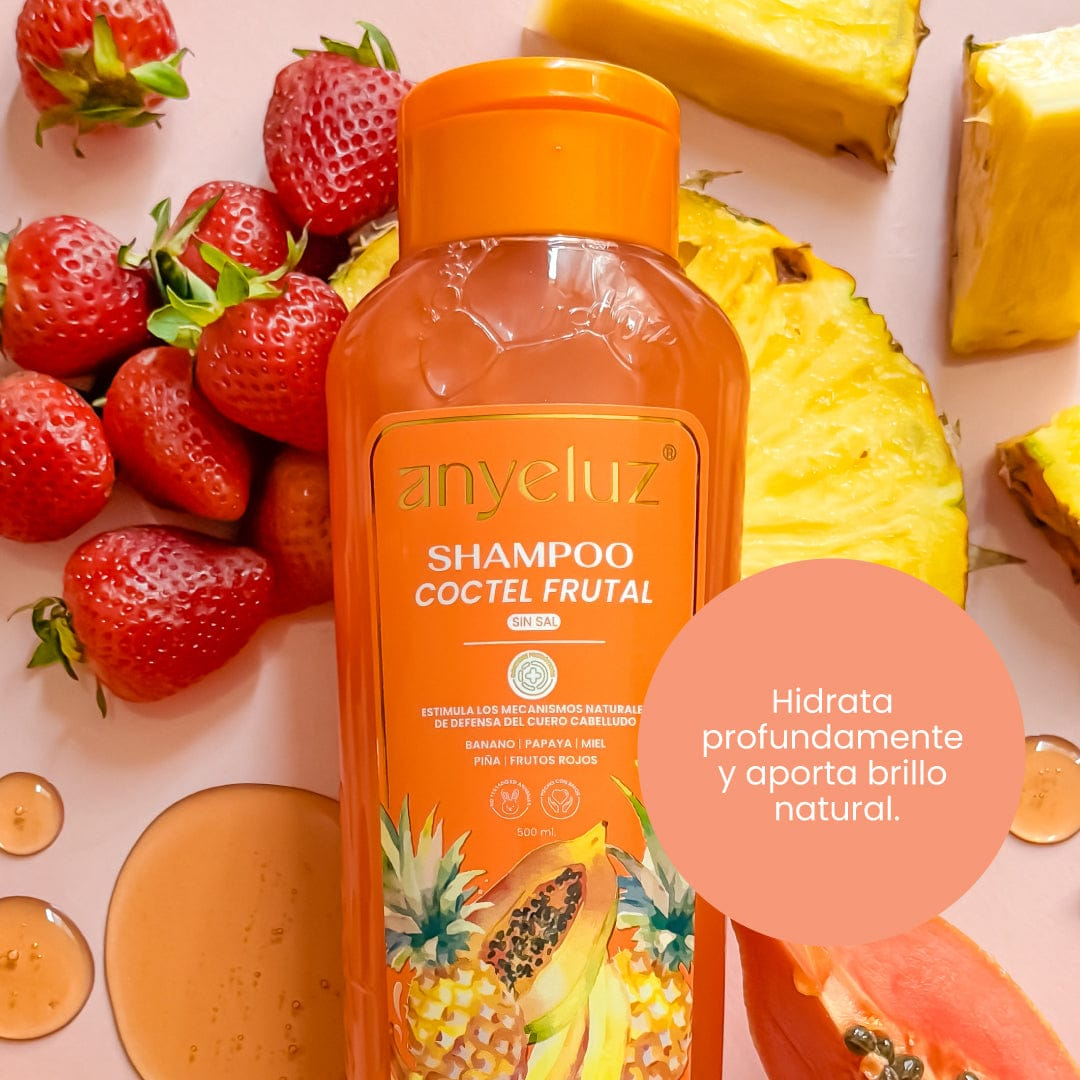 Shampoo Cóctel Frutal Anyeluz X340 Ml - Image 11