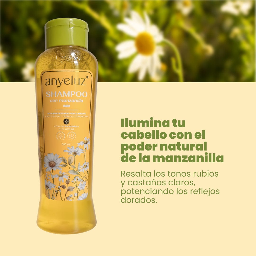 Shampoo Con Manzanilla Anyeluz X500 Ml - Image 2