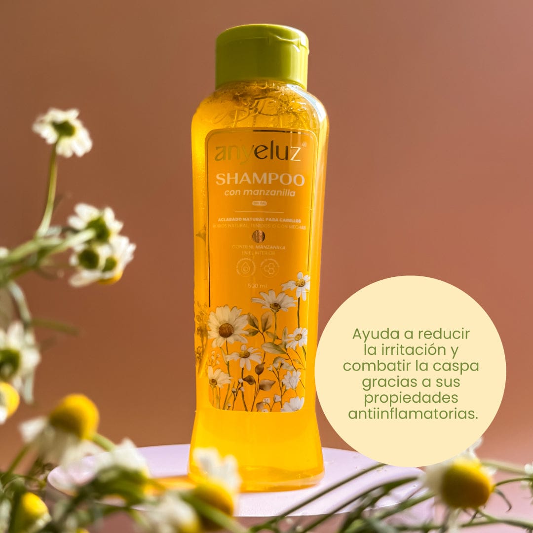 Shampoo Con Manzanilla Anyeluz X500 Ml - Image 6