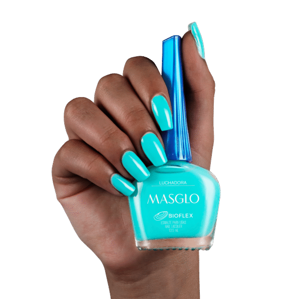 Luchadora - Esmalte Tradicional Cremoso Masglo 13,5 Ml -
Gama Verde - Image 3