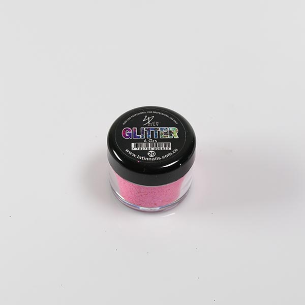 Microglitters Fucsia Neon Latin Nails