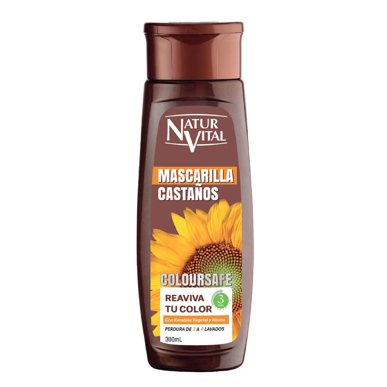Mascarilla Capilar Coloursafe Castaño X 300 Ml