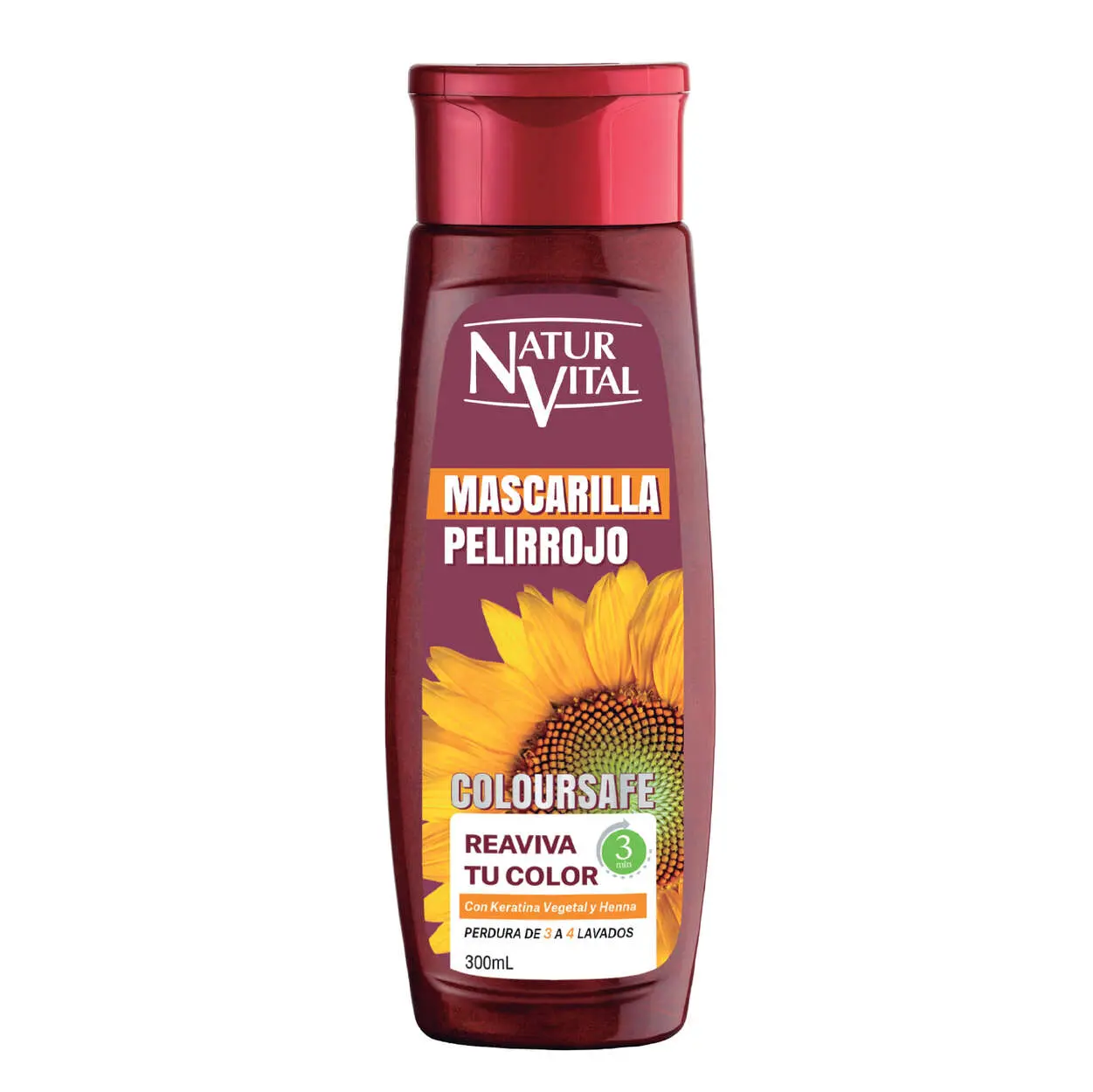 Mascarilla Capilar Coloursafe Pelirrojo X 300 Ml