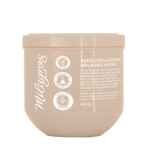 Mascarilla Capilar Milagro Herbal Milagros X450 Ml