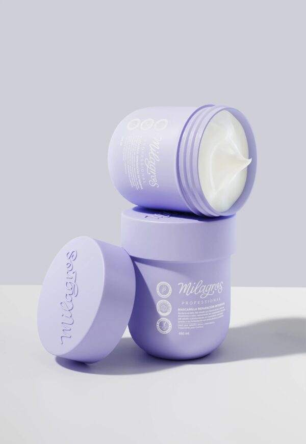 Mascarilla Profesional de Reparación Intensiva Milagros  X450 Ml - Image 4