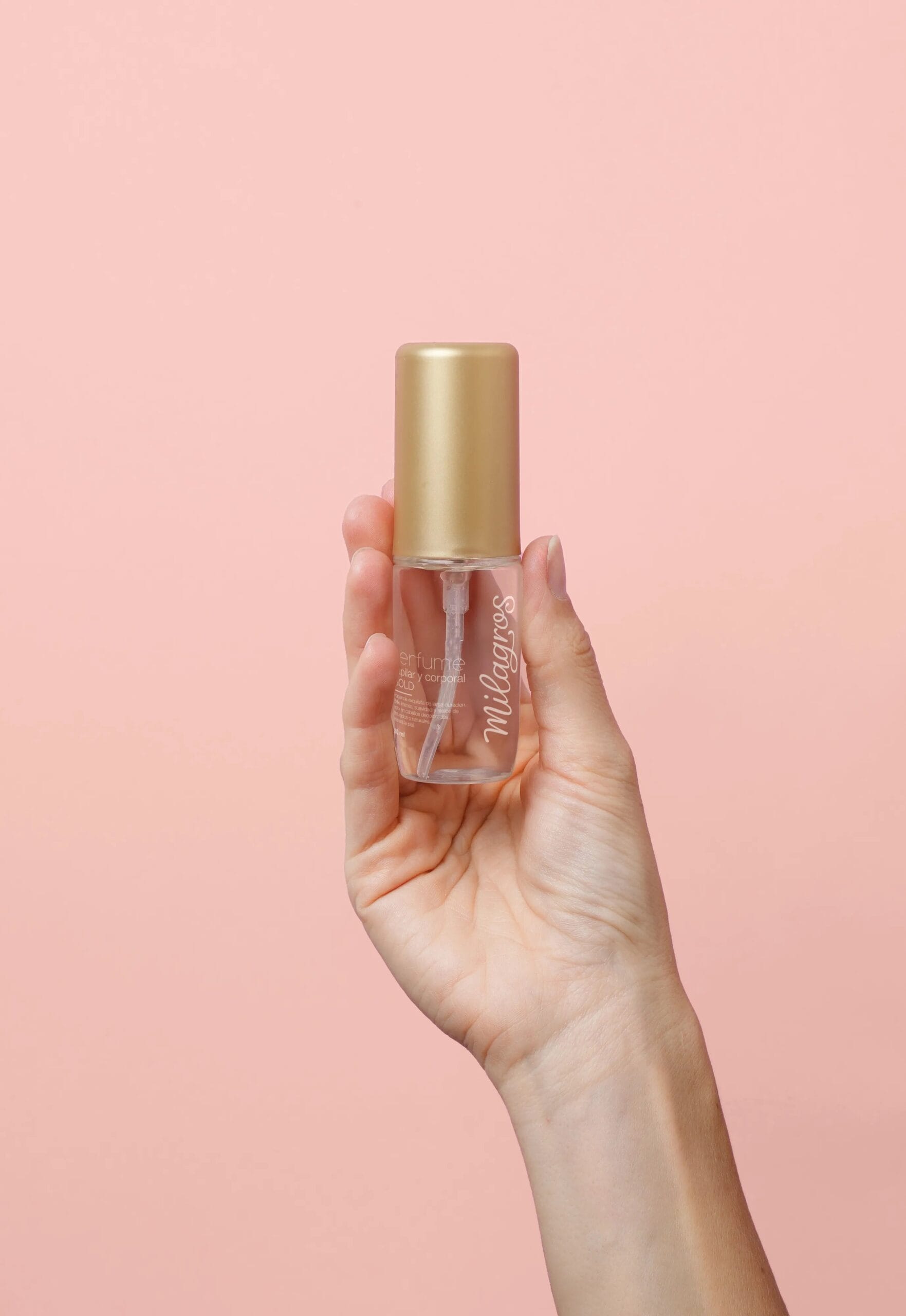 Mini Perfume Capilar y Corporal Gold Herbal Milagros X30 Ml - Image 2