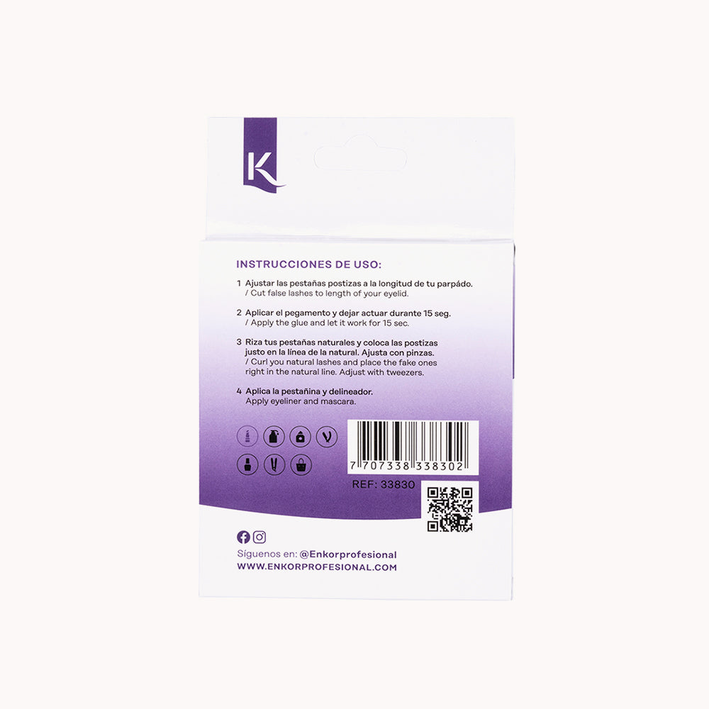 Mix De Pestañas Ref 33830 Enkor Profesional - Image 4