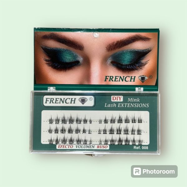 DIY – Mink Lash Extensions – pestañas segmentadas – ref. 008