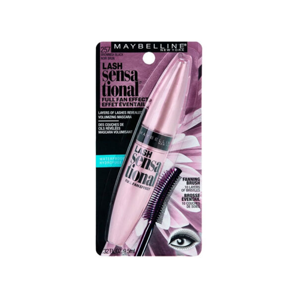 Pestañina Lash Sensational Maybelline A Prueba De Agua 257 - Image 4