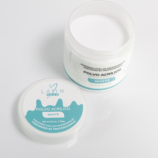 POLVO ACRÍLICO WHITE 150 GR