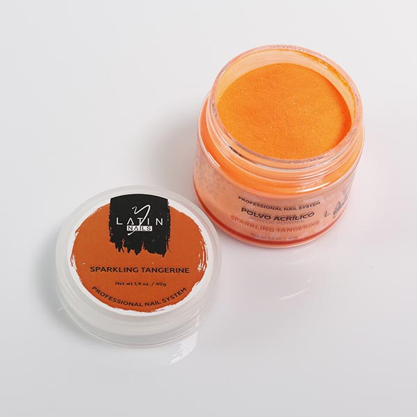 Polvo Acrilico ⁠Sparkling Tangerine 40 Gr Latin Nails