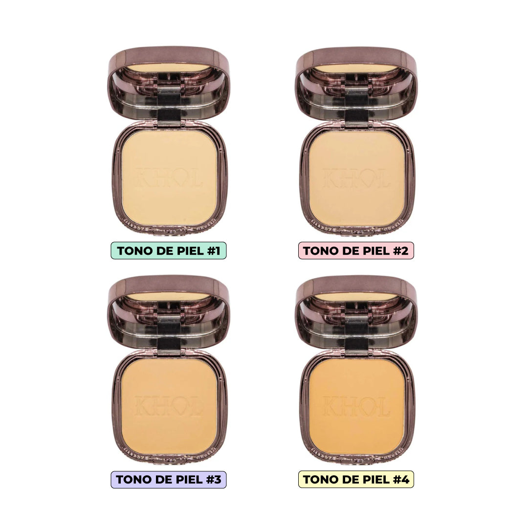 Polvo Compacto Con Spf + 10 - Tono #1 Ref Sku-6b179f-Tono-1 Enkor Profesional - Image 6