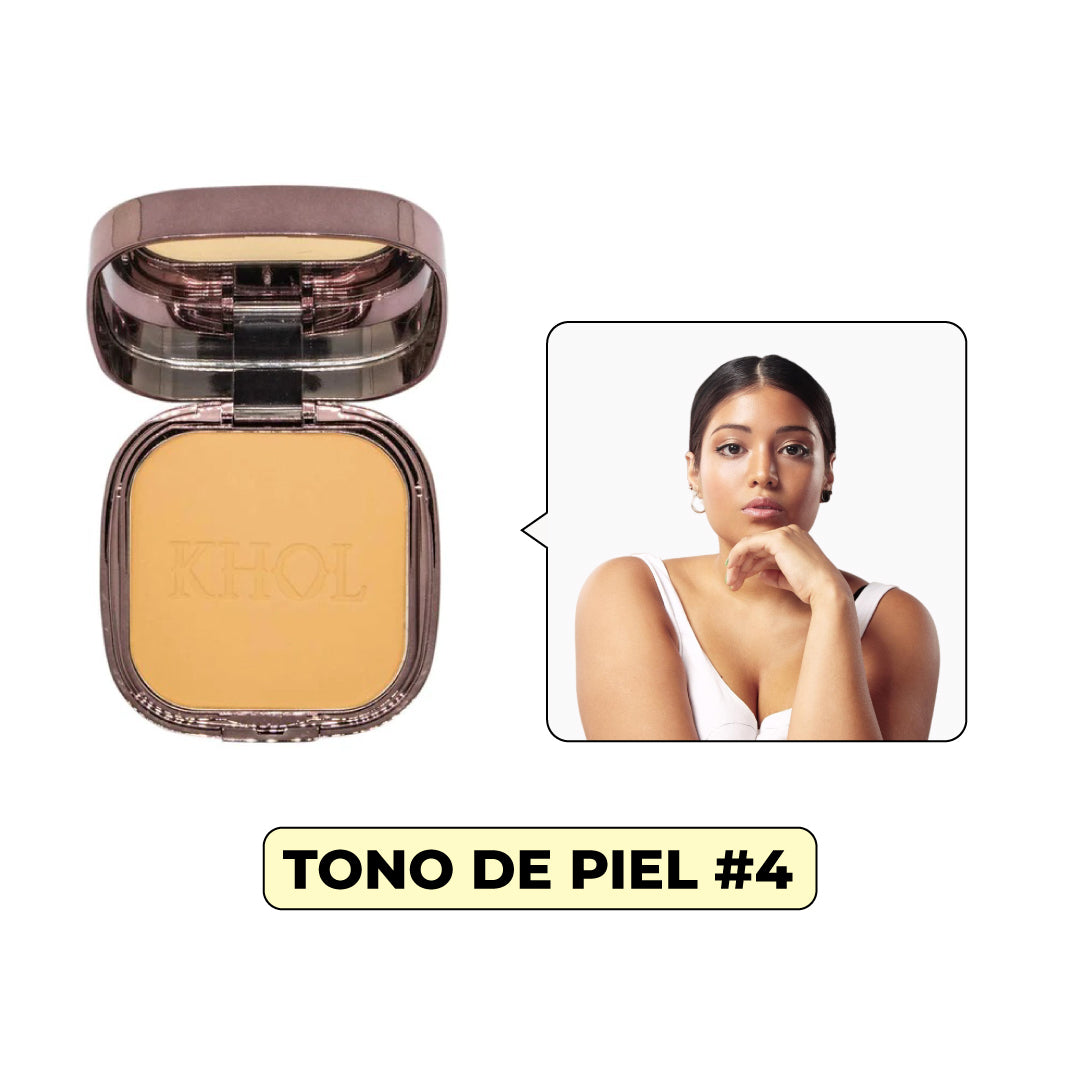 Polvo Compacto Con Spf + 10 - Tono #1 Ref Sku-6b179f-Tono-1 Enkor Profesional - Image 9