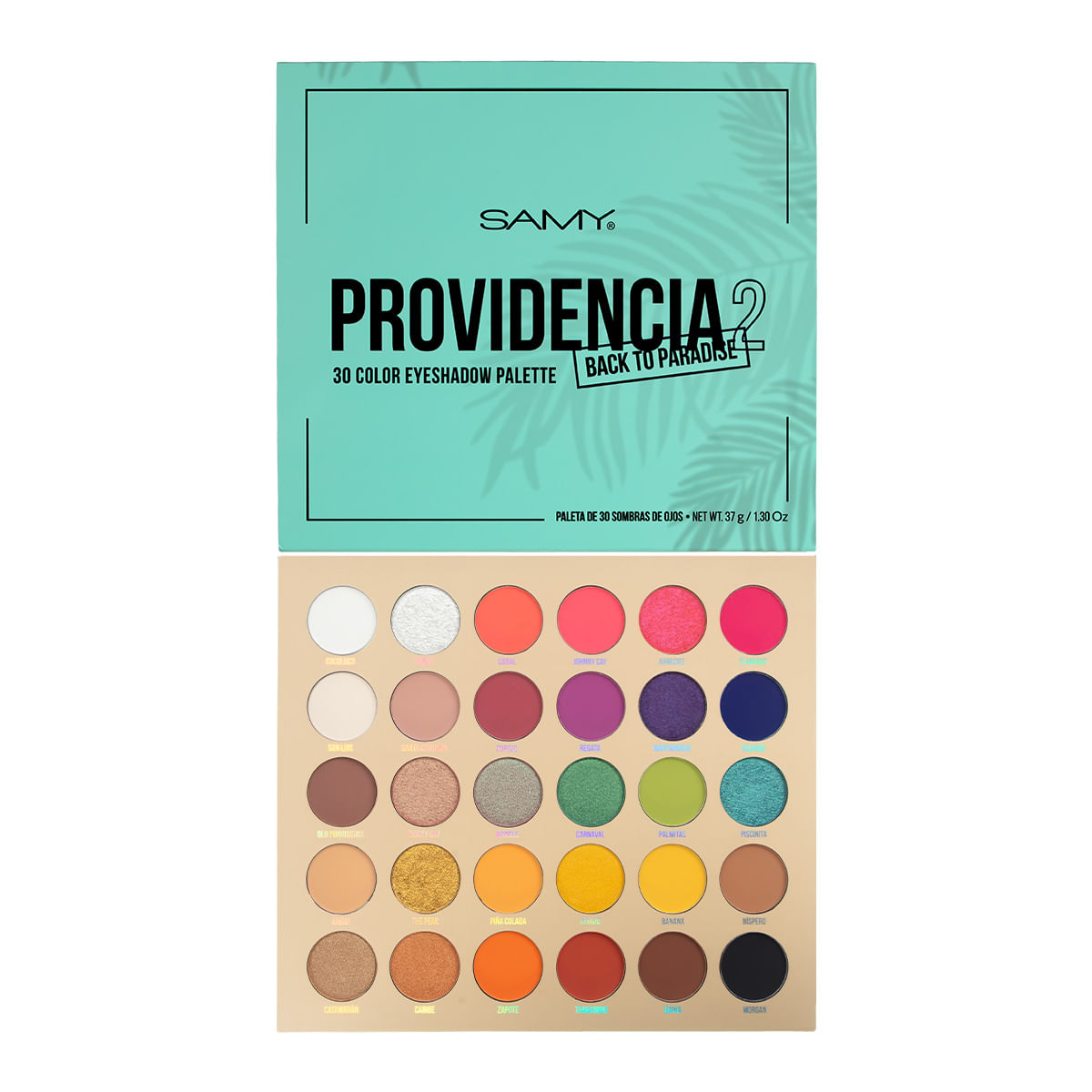 Paleta Sombras X 30 #Providencia 2 Samy