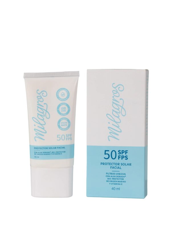 Protector Solar Facial sin Color