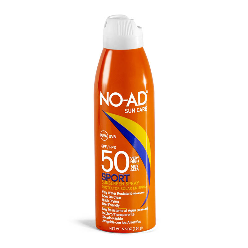 Protector Solar Deportivo en Spray SPF 50 / 5.5oz NO-AD