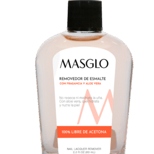 Removedor De Esmalte Tradicional Masglo Con Fragancia Y
Aloe Vera 60 Ml