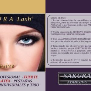 Adhesivo libre de latex para pestañas individuales y trio – 2,1 g oscuro