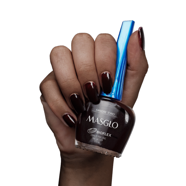 Sangre Toro - Esmalte Tradicional Cremoso Masglo 13,5 Ml -
Gama Rojo - Image 3