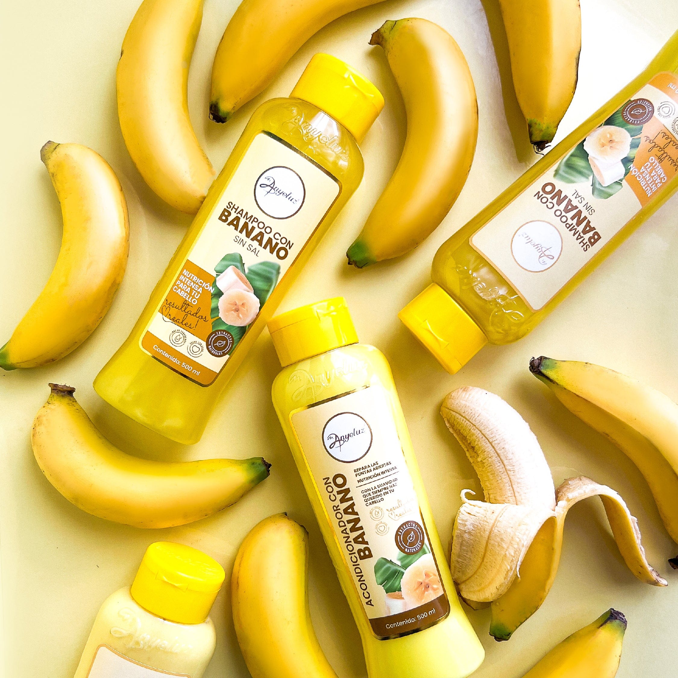 Shampoo Con Banano Anyeluz X500 Ml - Image 6