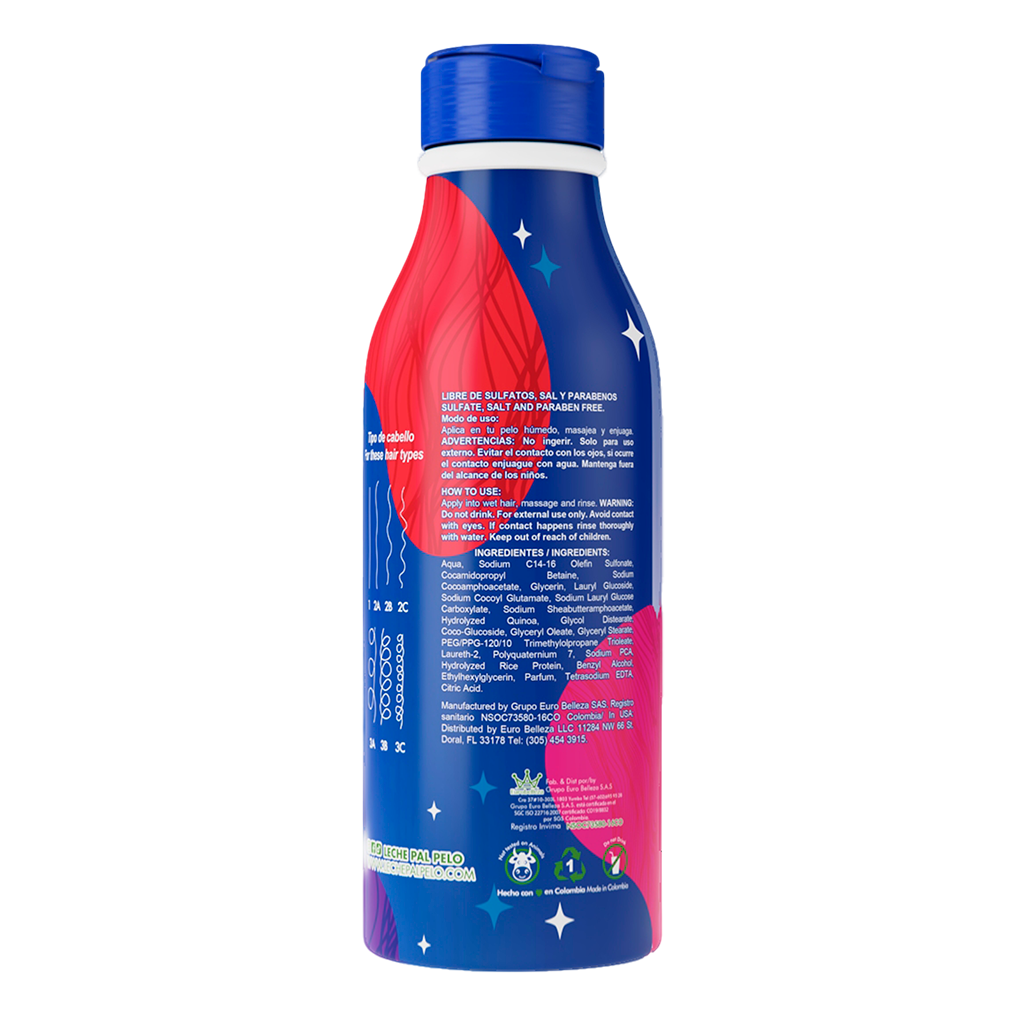 Shampoo Protección Plus X1000 Ml Leche Pal Pelo - Image 4