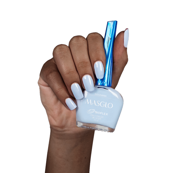 Solidaria - Esmalte Tradicional Cremoso Masglo 13,5 Ml -
Gama Azul - Image 3