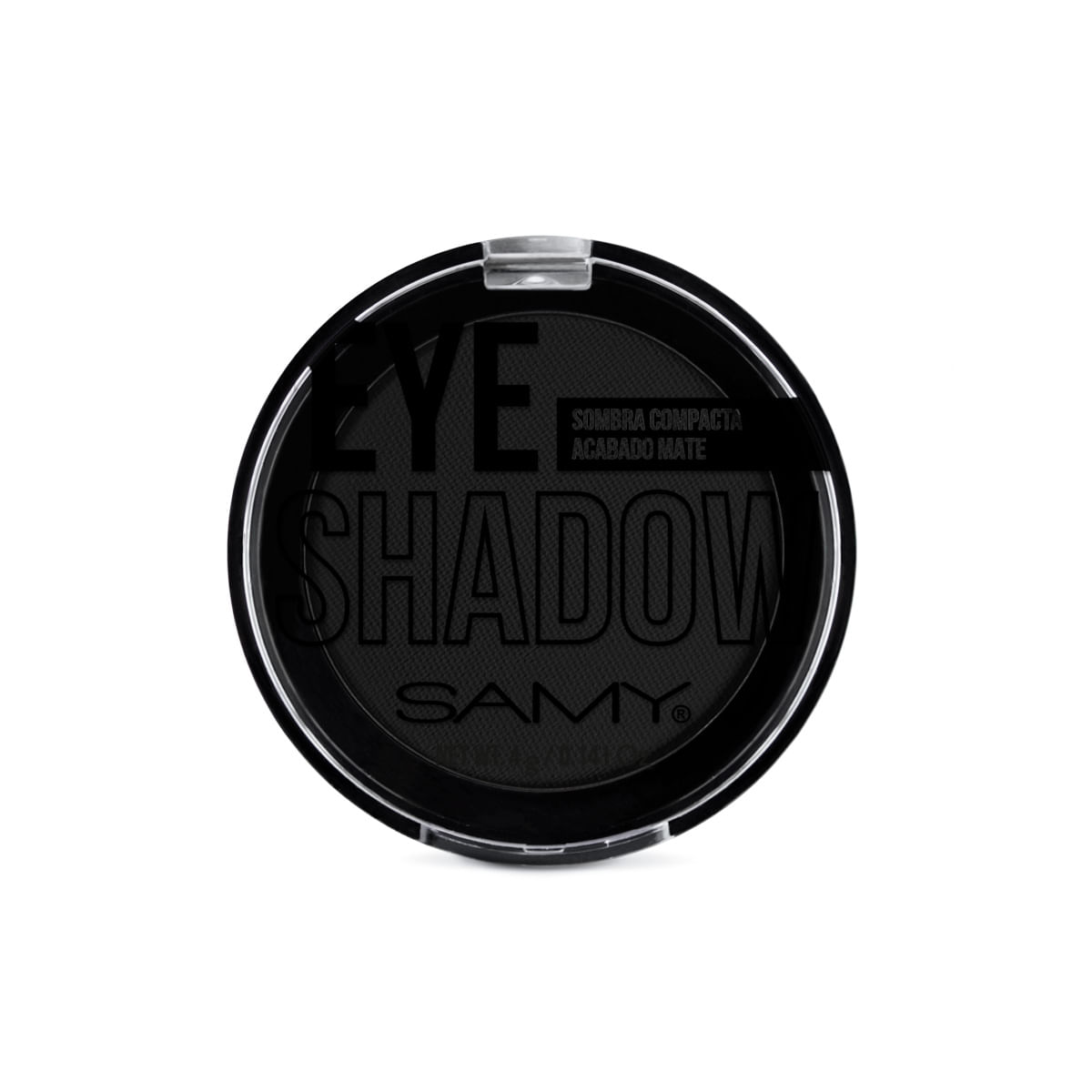 Sombra Compacta Individual # 01. Negro Profundo - Deep Black Samy