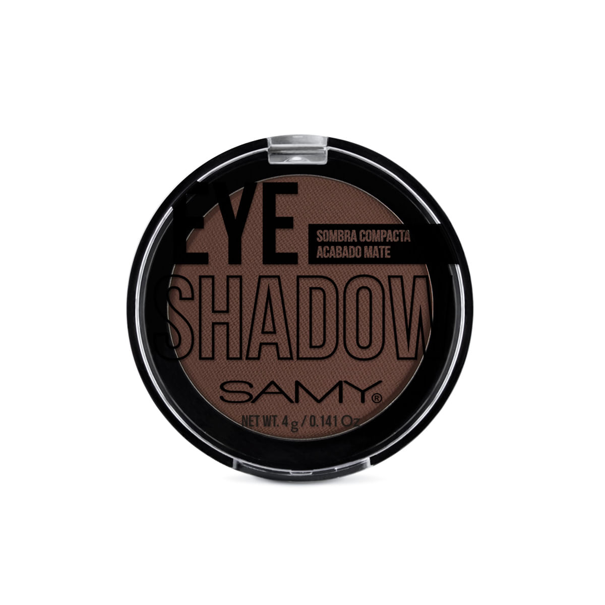 Sombra Compacta Individual # 11. Café Chocolate - Chocolate Brown Samy