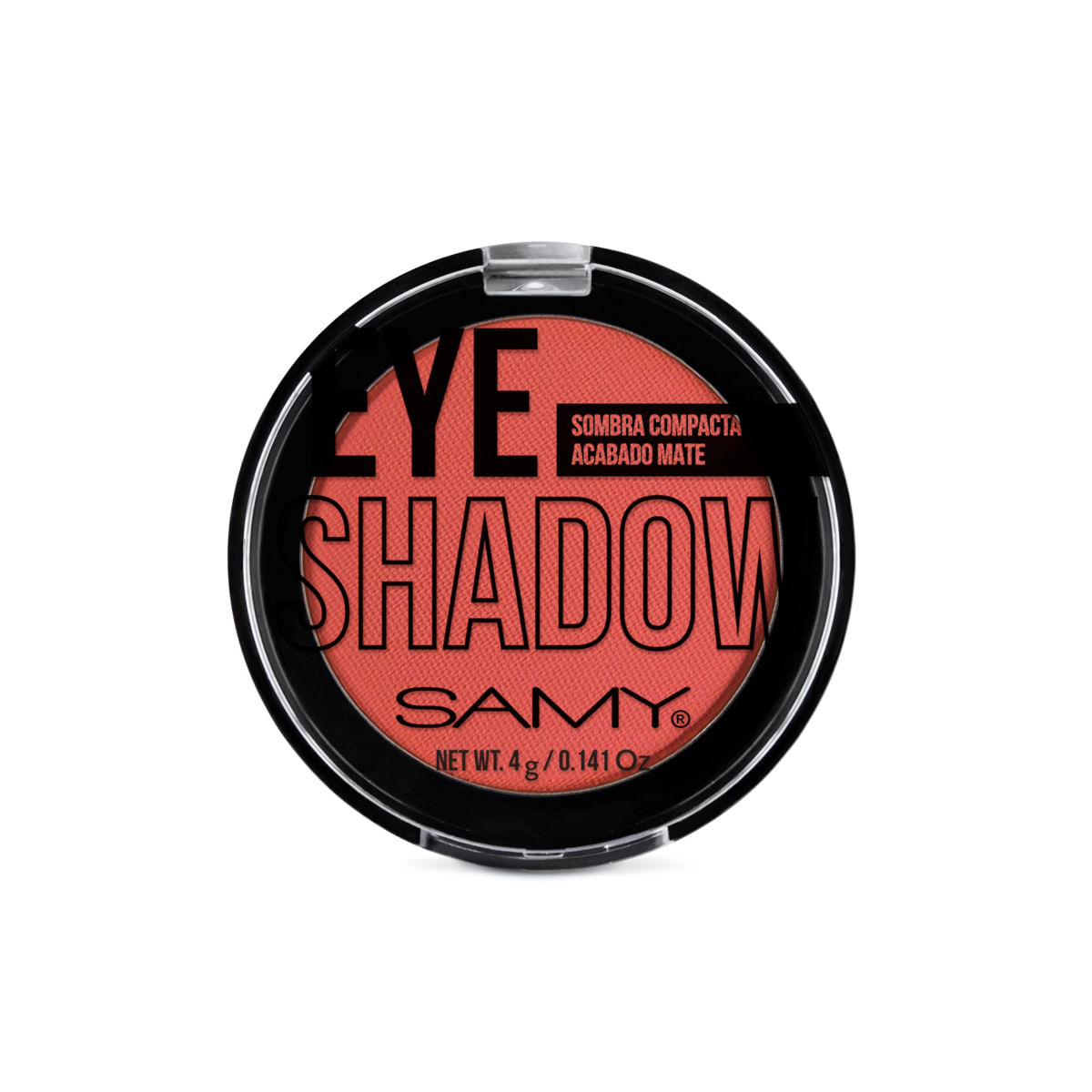 Sombra Compacta Individual # 53. Coral Intenso - Intense Coral Samy