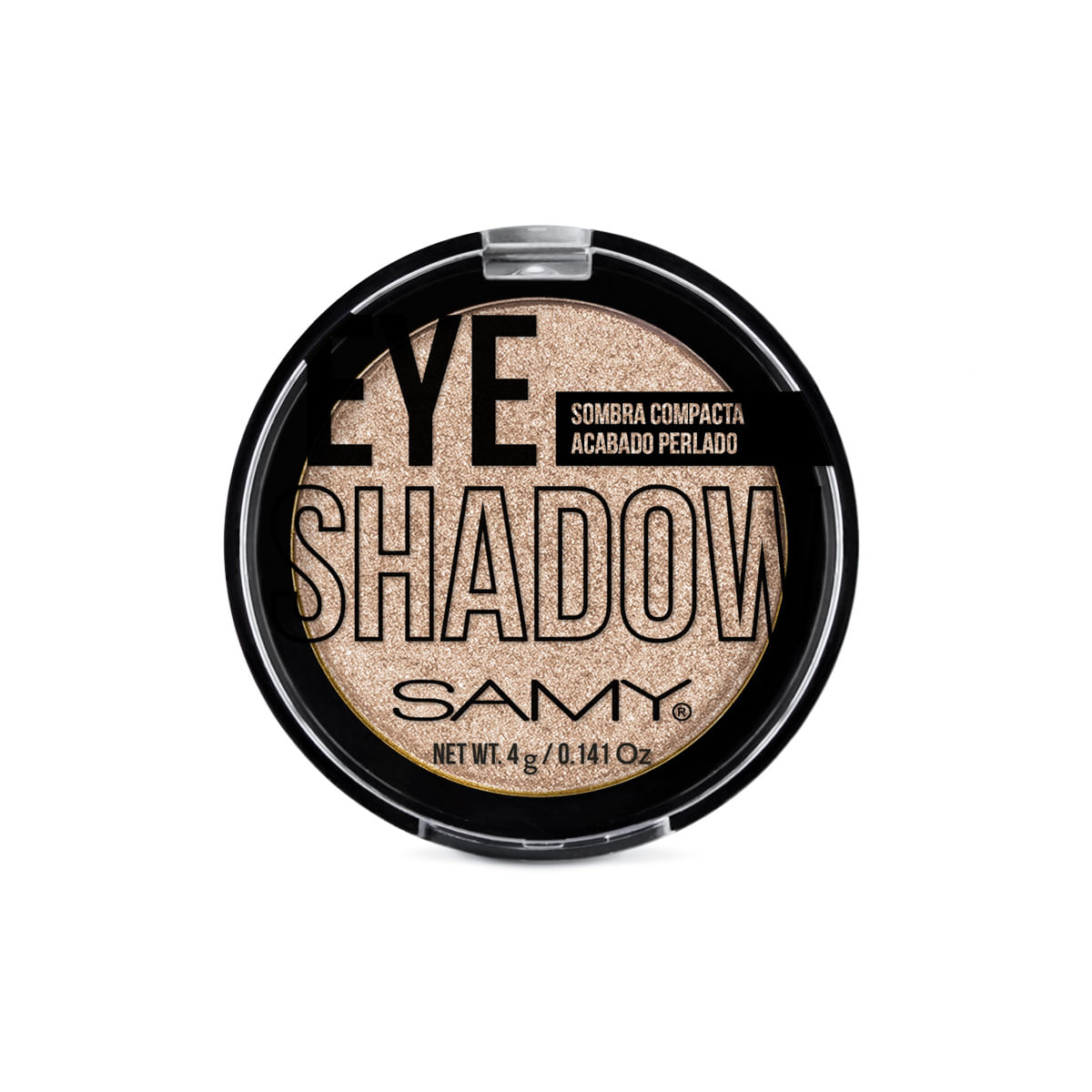 Sombra Compacta Individual # 04. Beige Perlado - Pearly Beige Samy