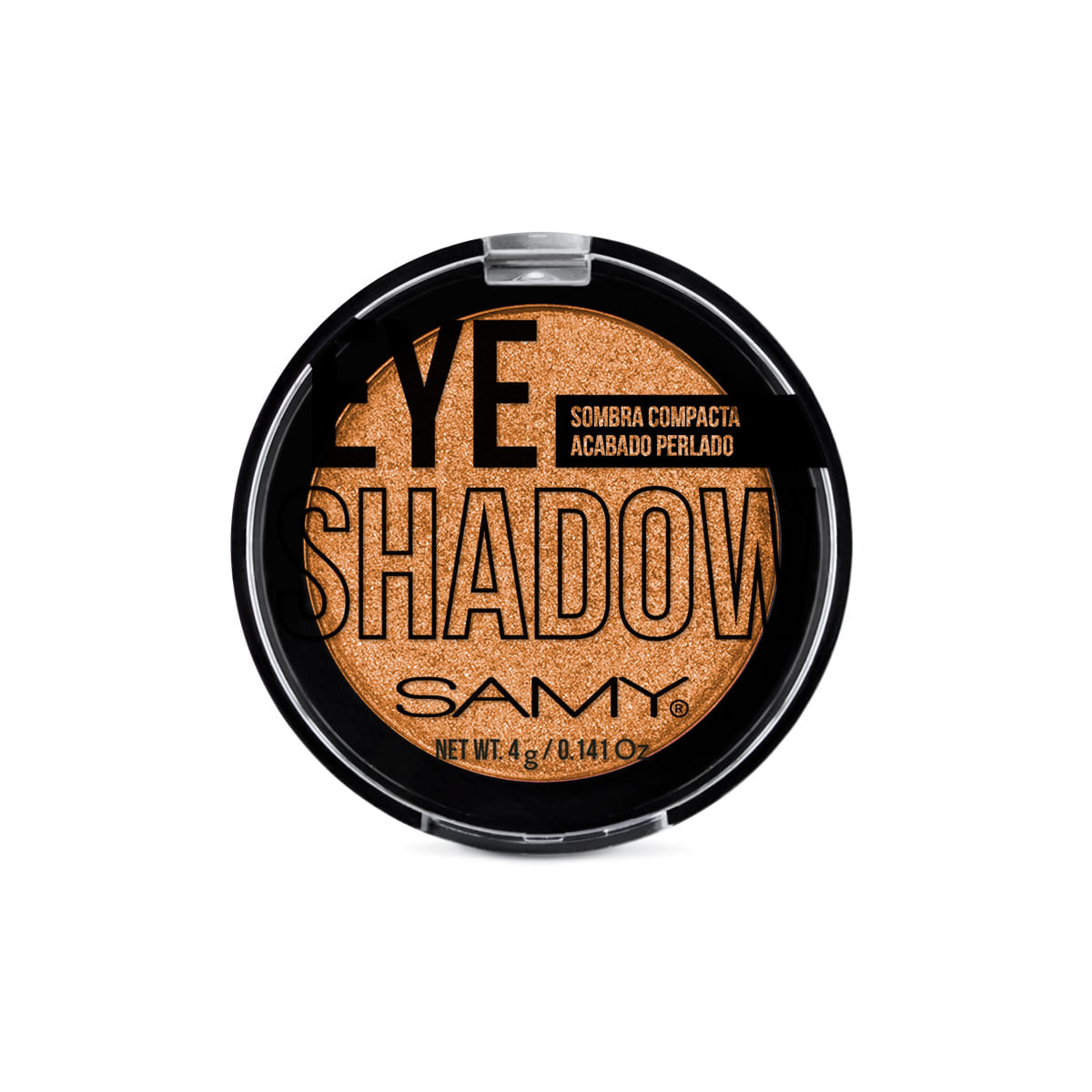 Sombra Compacta Individual # 08. Naranja Cítrico - Citrus Orange Samy