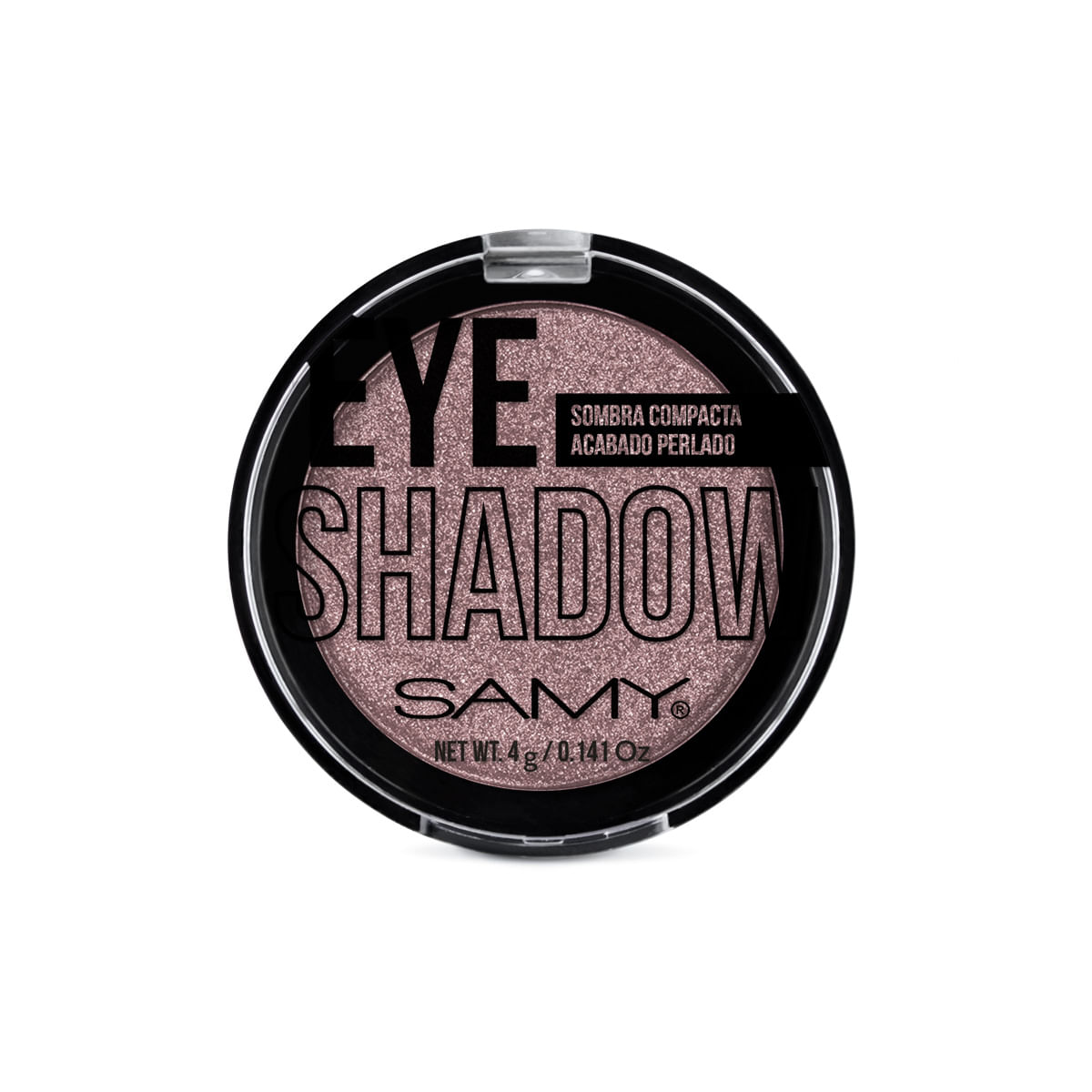 Sombra Compacta Individual # 42. Rosa Metálico - Metallic Rose Samy