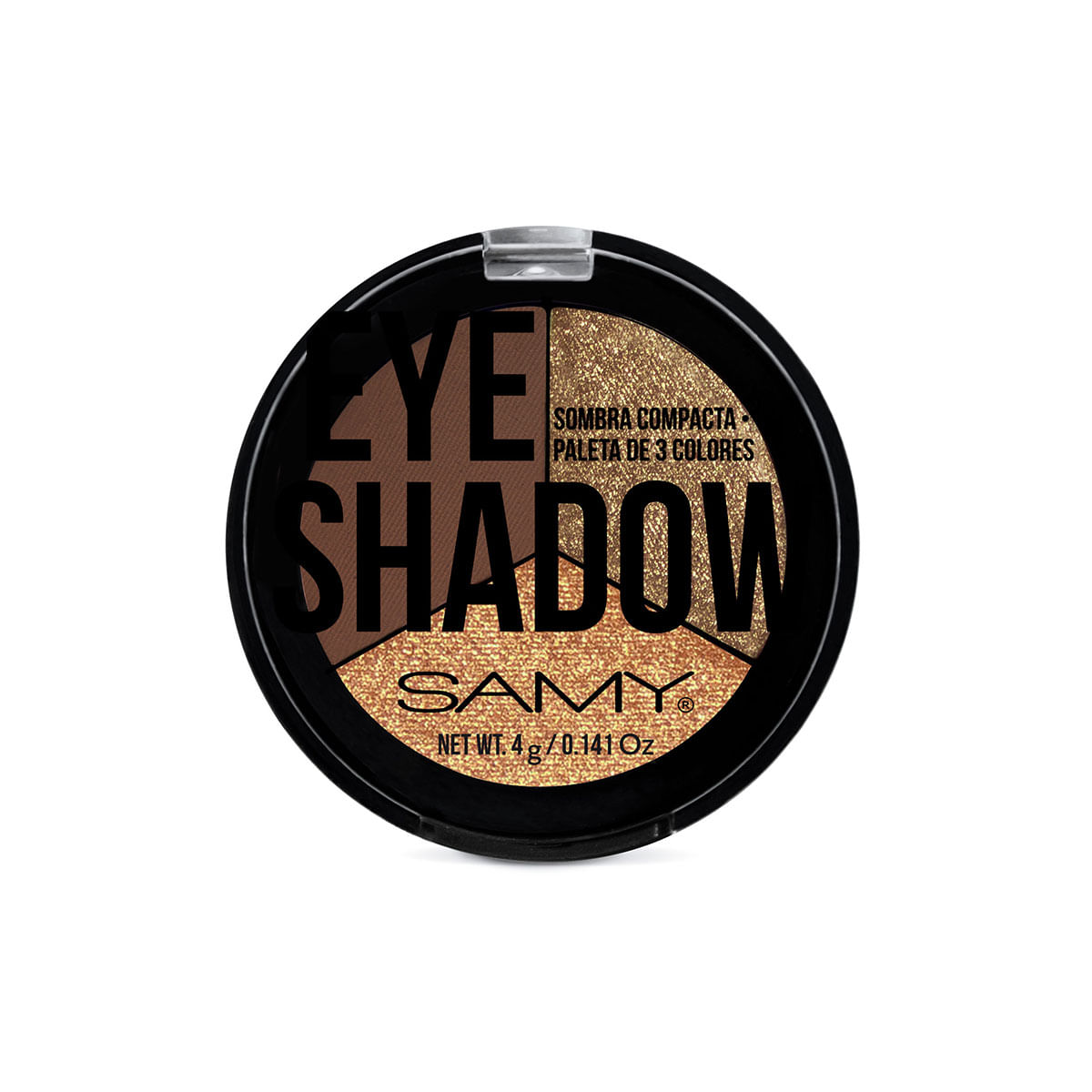 Sombra Compacta Trío # 23. Golden Glam Samy
