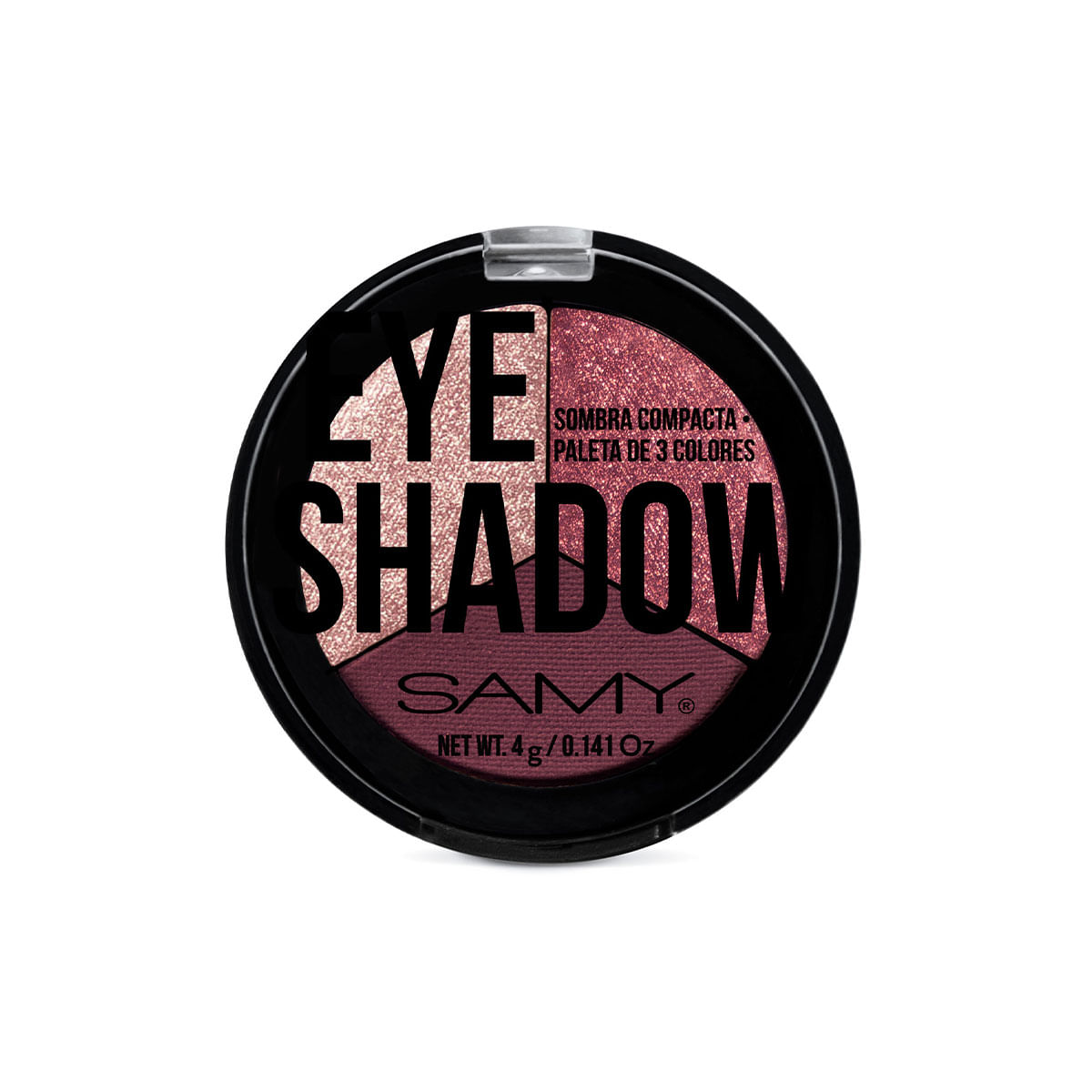 Sombra Compacta Trío # 24. Rose Glam Samy
