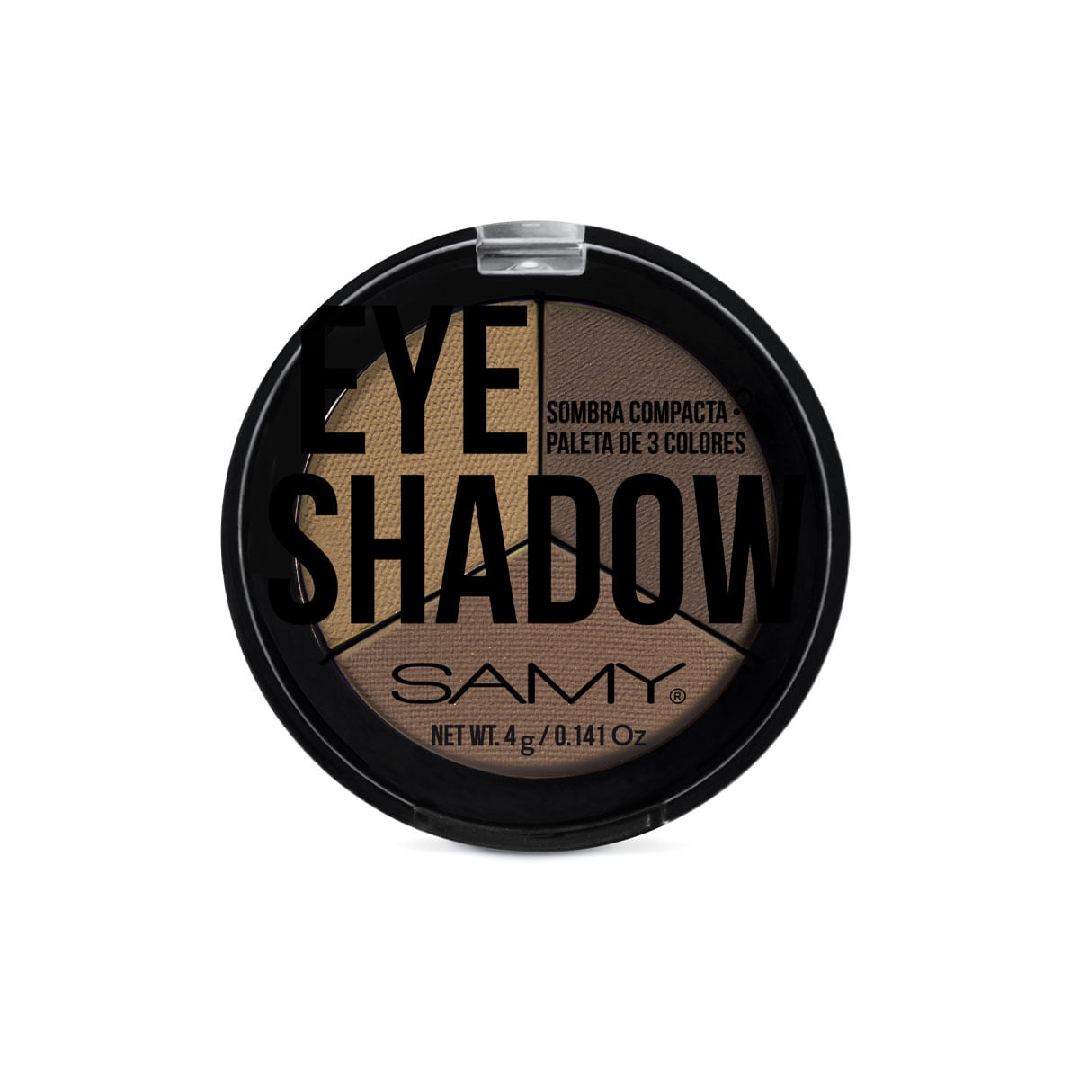 Sombra Compacta Trío # 09. Torta De Chocolate - Brownie Samy