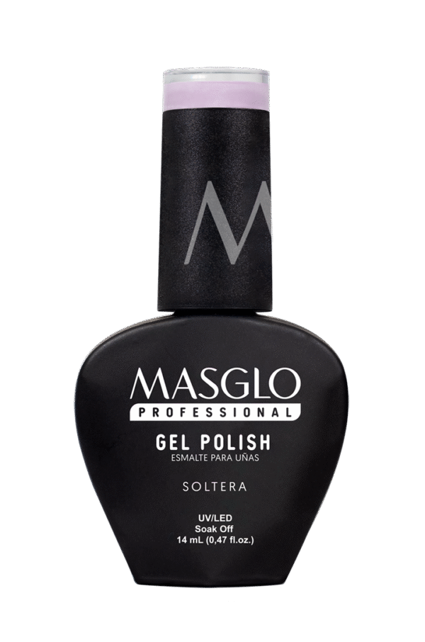 Soltera - Esmalte Semipermanente Masglo Professional Gel
Polish 14 Ml Cremoso - Gama Lila